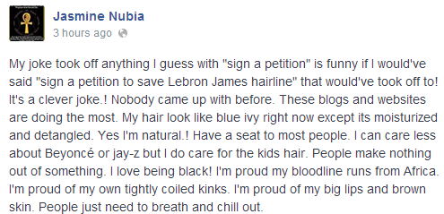 Jasmine Toliver Facebook