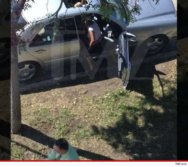 'Django Unchained' Actress Accused Of Prostitution Photographed Straddling Husband In Car