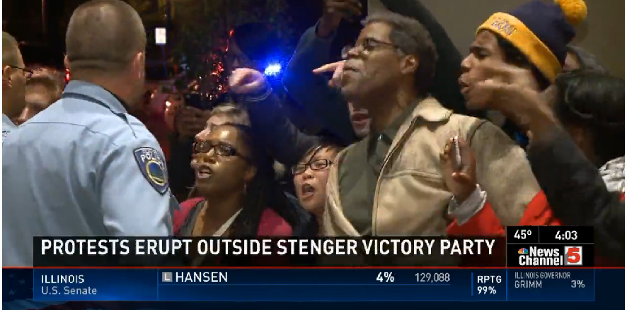 Steve Stenger Protests