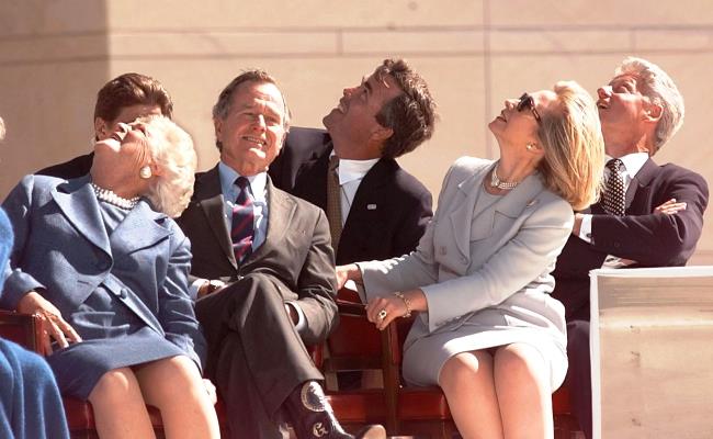 Bush and Clinton Families