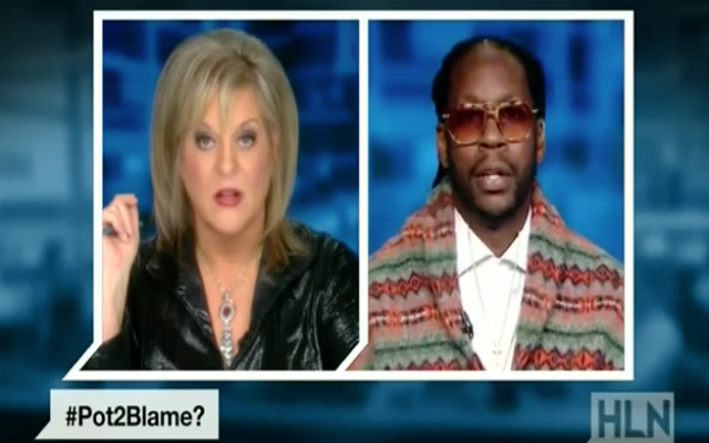 2 Chainz and Nancy Grace Pot Debate