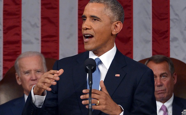 President Obama Delivers State Of The Union Address