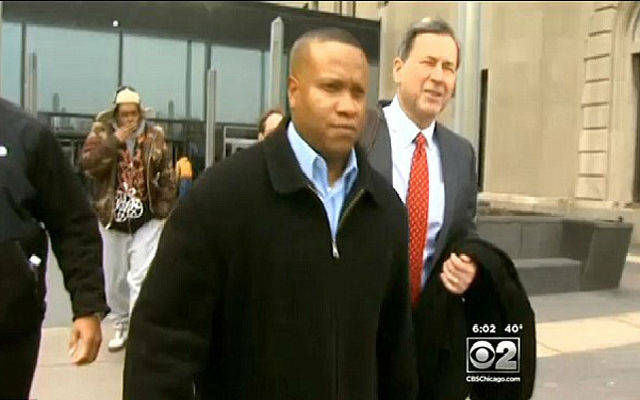 Park Forest, Ill., police officer Craig Taylor is acquitted in the beanbag shooting death of a World War II veteran. (News 2 Screenshot)