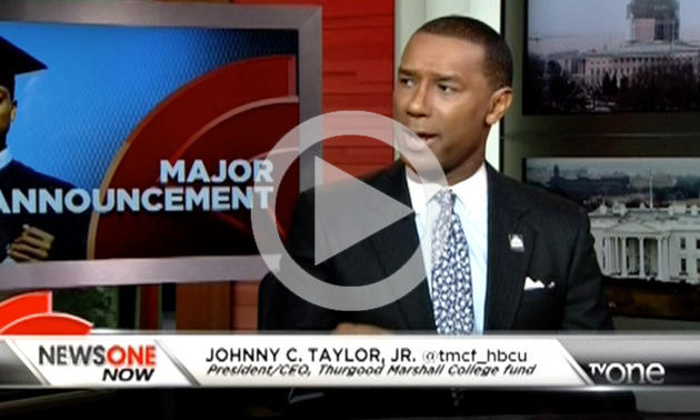 Johnny C. Taylor, President and CEO of the Thurgood Marshall Fund