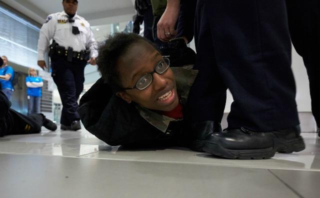 Mall Of America Protester Arrested