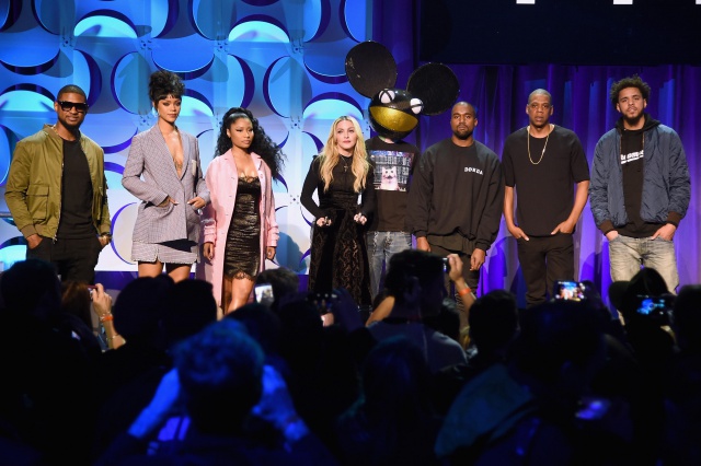 Jay Z, Rihanna, Nicki Minaj, Beyonce and more at the TIDAL Music Launch