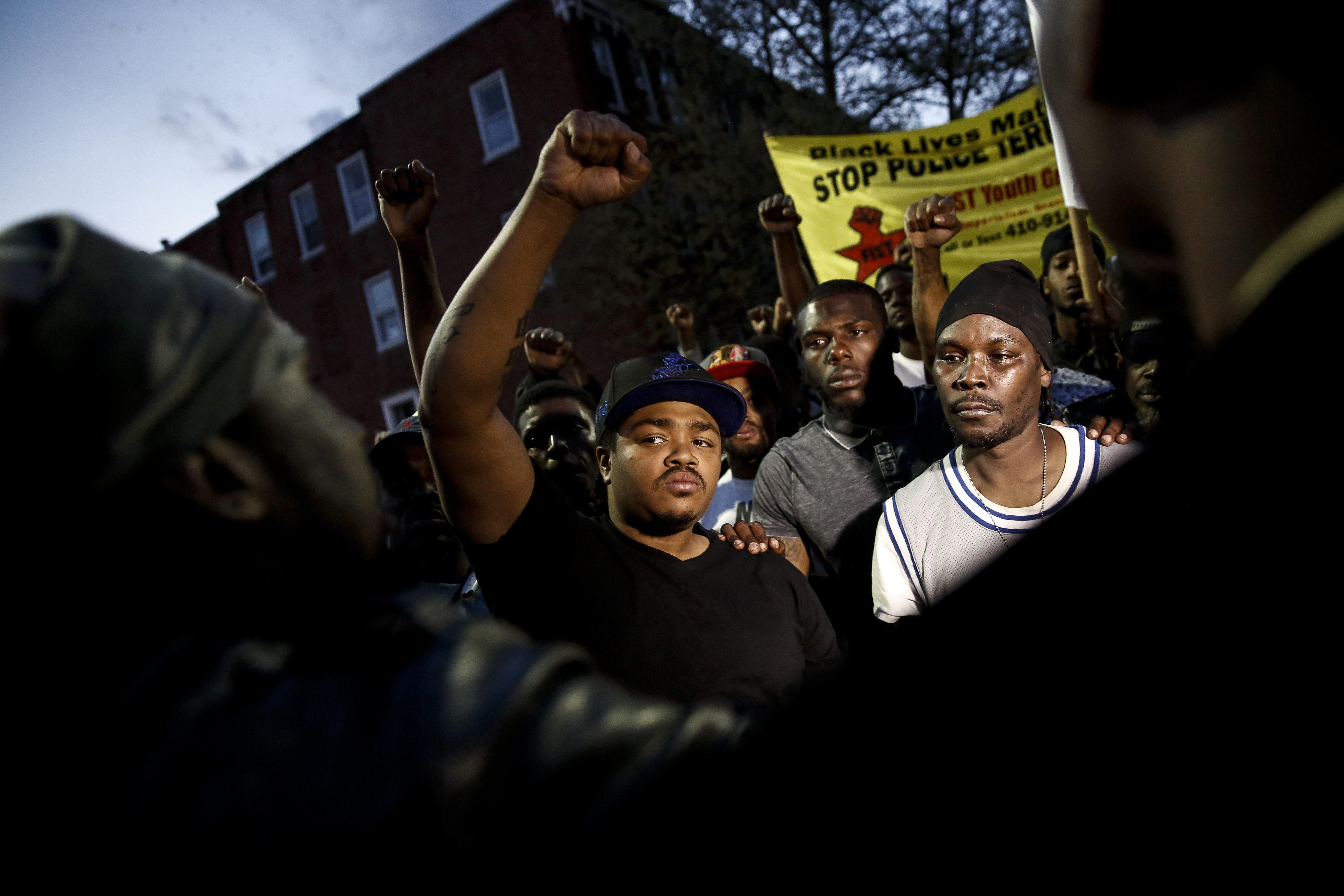 Freddie Gray protest