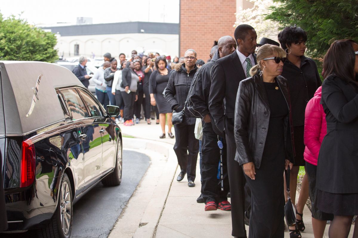 Freddie Gray funeral