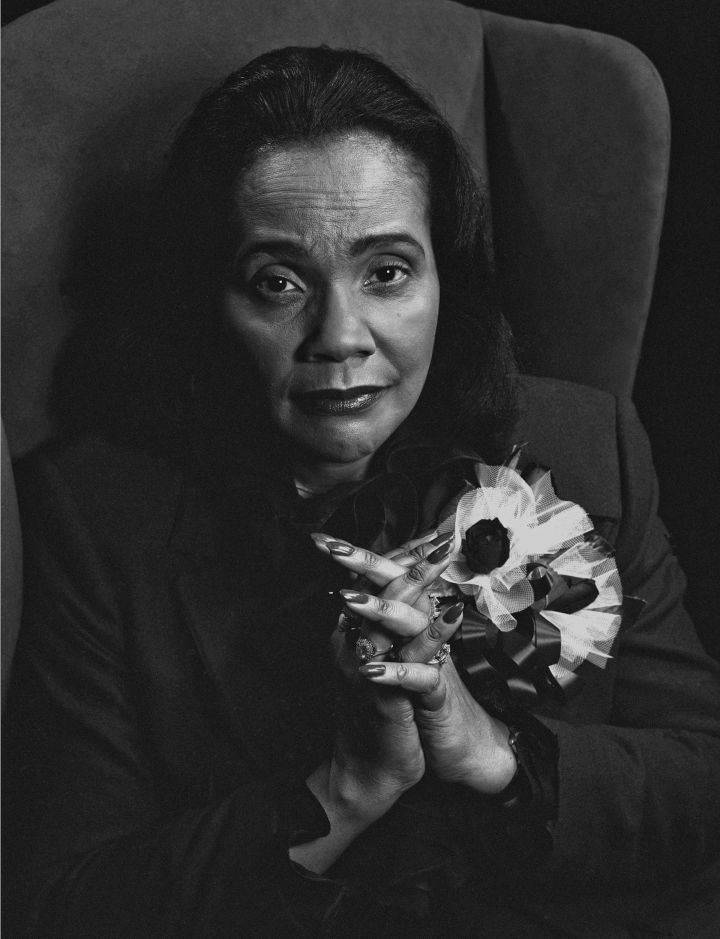 MLK On Coretta: “My devoted wife has been a constant source of consolation to me through all the difficulties. In the midst of the most tragic experiences, she never became panicky or over-emotional. I have come to see the real meaning of that rather trite statement: a wife can either make or break a husband. My wife was always stronger than I was through the struggle…Corrie proved to be that type of wife with qualities to make a husband when he could have been so easily broken. In the darkest moments, she always brought the light of hope. I am convinced that if I had not had a wife with the fortitude, strength, and calmness of Corrie, I could not have withstood the ordeals and tensions surrounding the movement.”