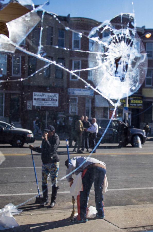 People Cleaning Up Baltimore After Riots