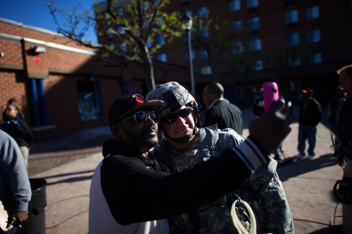 People Cleaning Up Baltimore After Riots