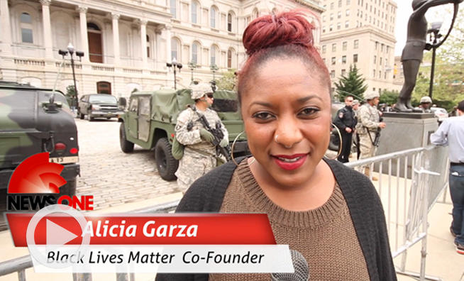 alicia garza, Baltimore coverage