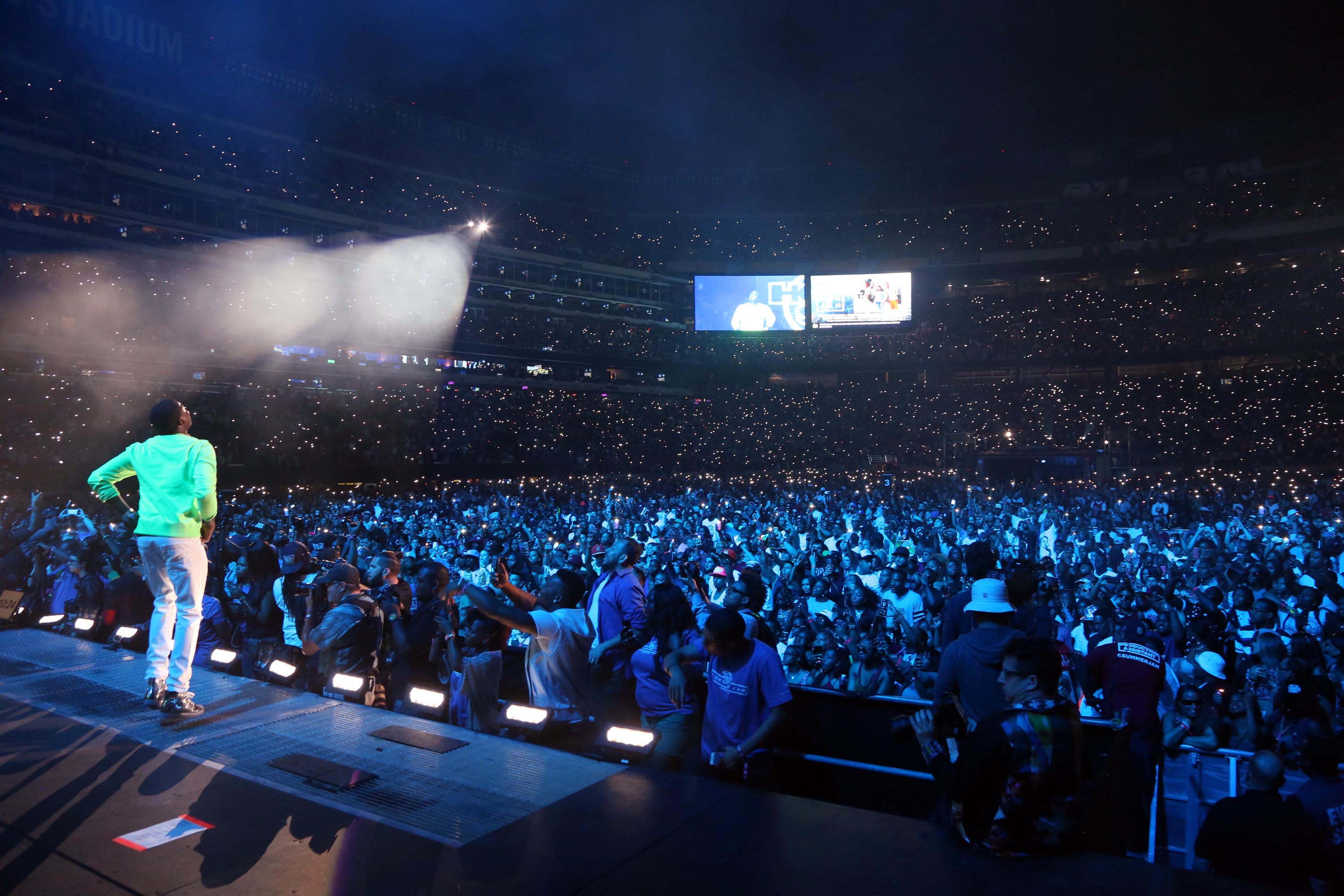 Meek Mill At 2015 Hot 97 Summer Jam