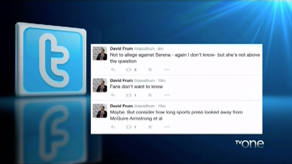 David Frum Clarifies Tweets About Serena Williams And Steroids