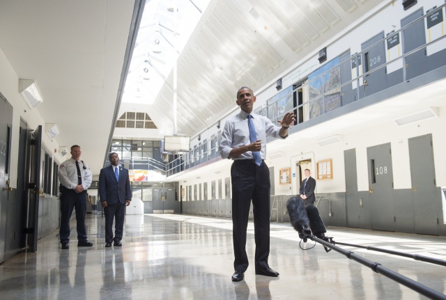 President Obama, Barack Obama, jail, El Reno, prison reform