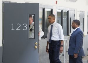 President Obama, Barack Obama, jail, El Reno, prison reform