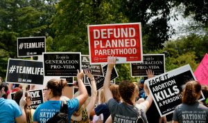 Rally Held In Support Of Cutting Planned Parenthood Funding - DC