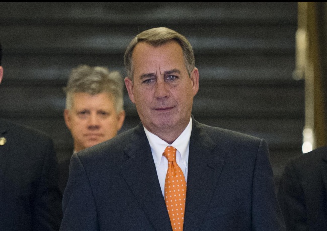 Speaker of the House John Boehner...