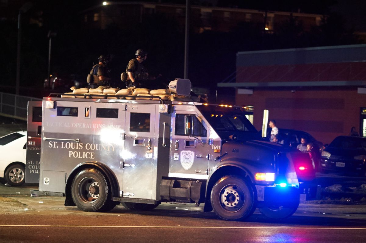 Ferguson On One Year Anniversary Of Michael Brown's Death