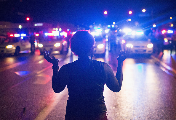 Ferguson On One Year Anniversary Of Michael Brown's Death