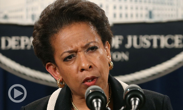 AG Loretta Lynch Says The Feds Should Not Require Cops To Report Fatal Shootings Of Civilians