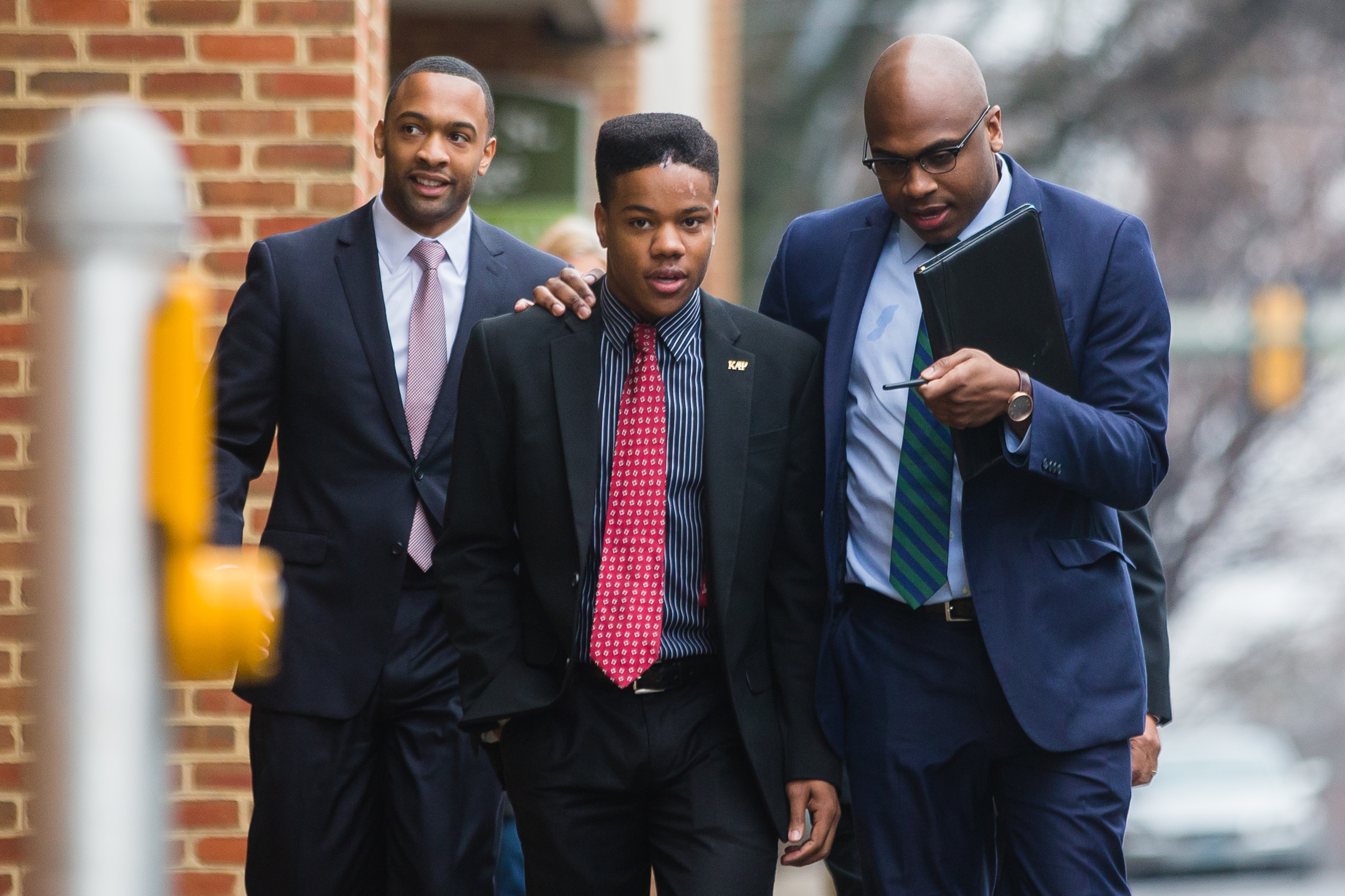 University Of Virginia Student Martese Johnson Appears In Court Over His Violent Arrest For Public Intoxication