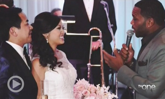 Wedding Crashers: Anthony Anderson And Roland Martin Crash A Wedding Reception In Houston