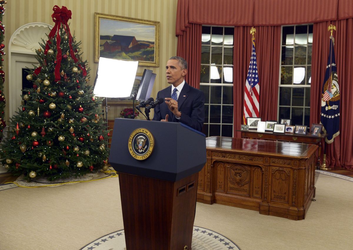 President Obama Addresses The Nation On Terrorism And San Bernardino Attacks