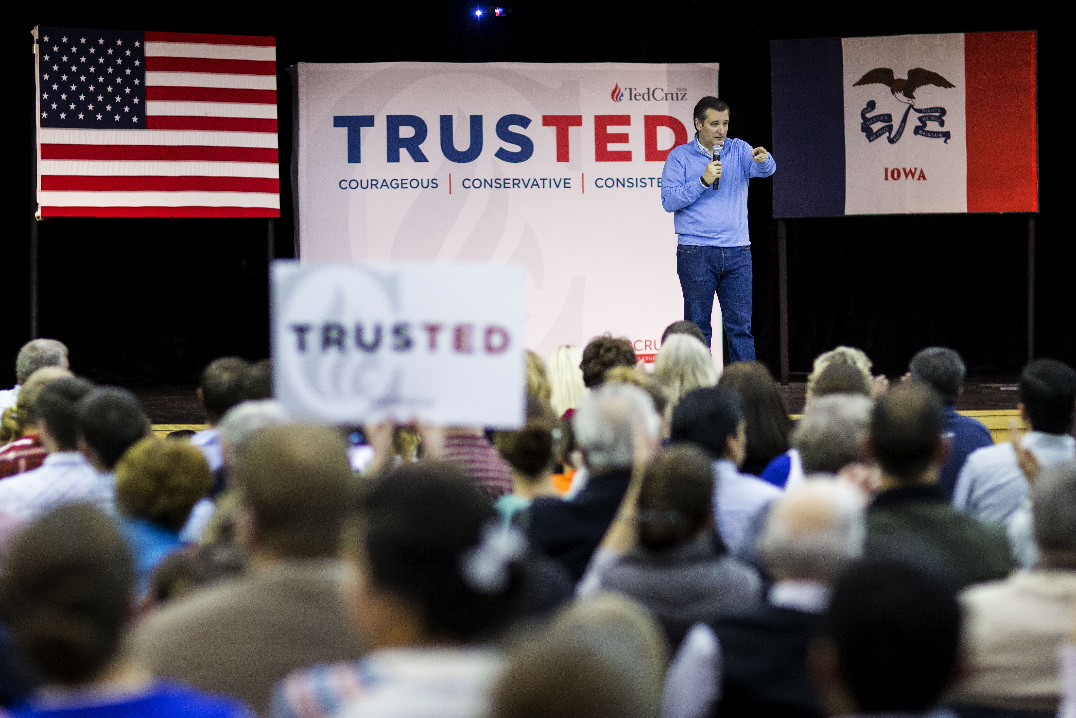 Iowa Caucus Ted Cruz