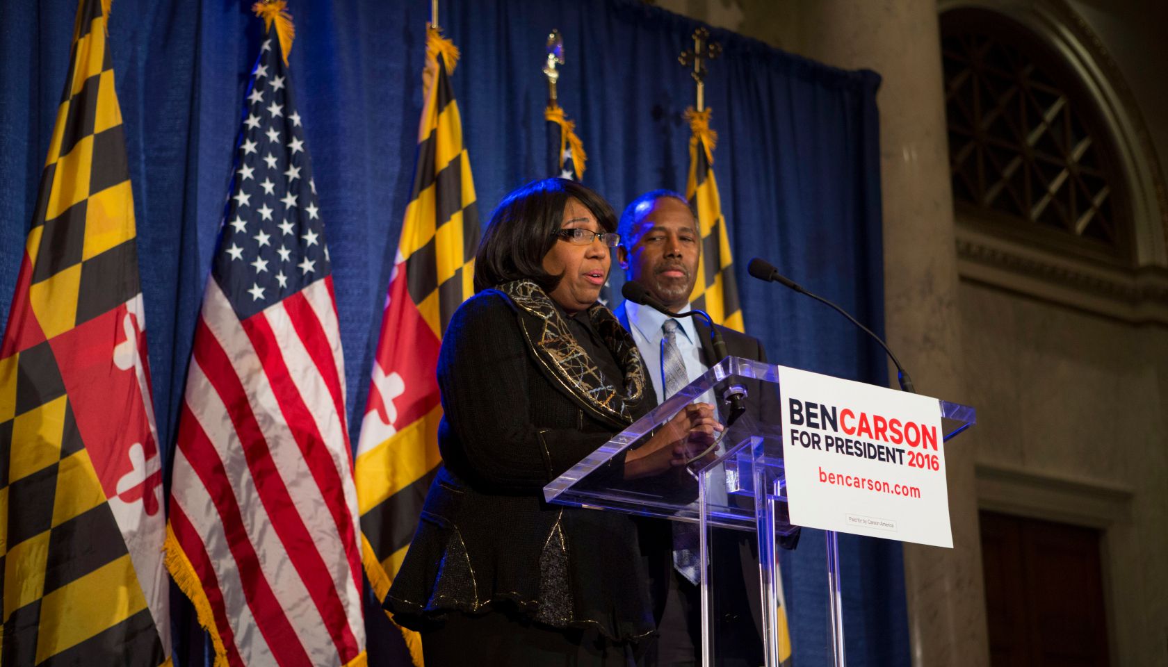 Ben Carson Hosts Super Tuesday Election Night Party In Baltimore