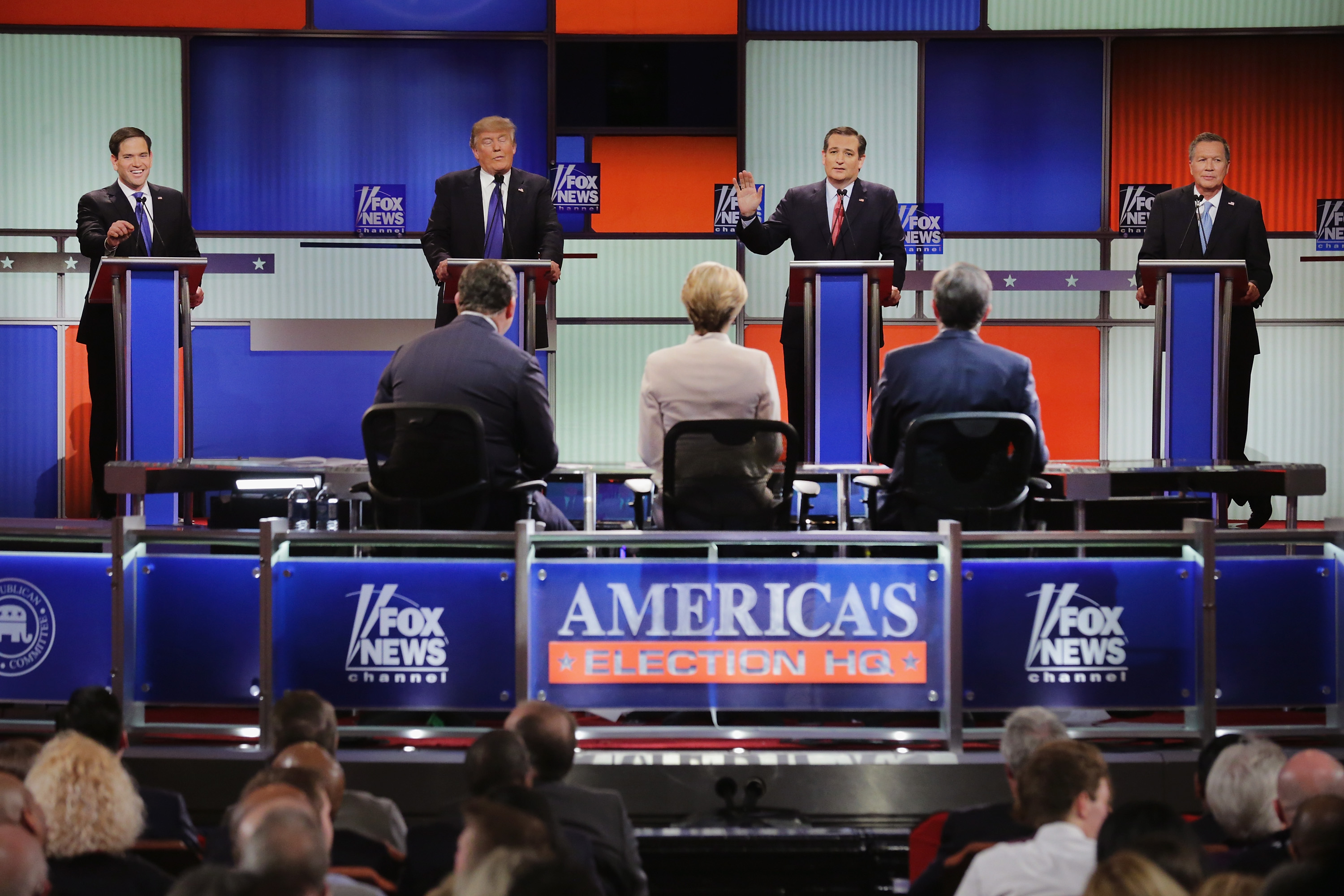 GOP Presidential Candidates Debate In Detroit