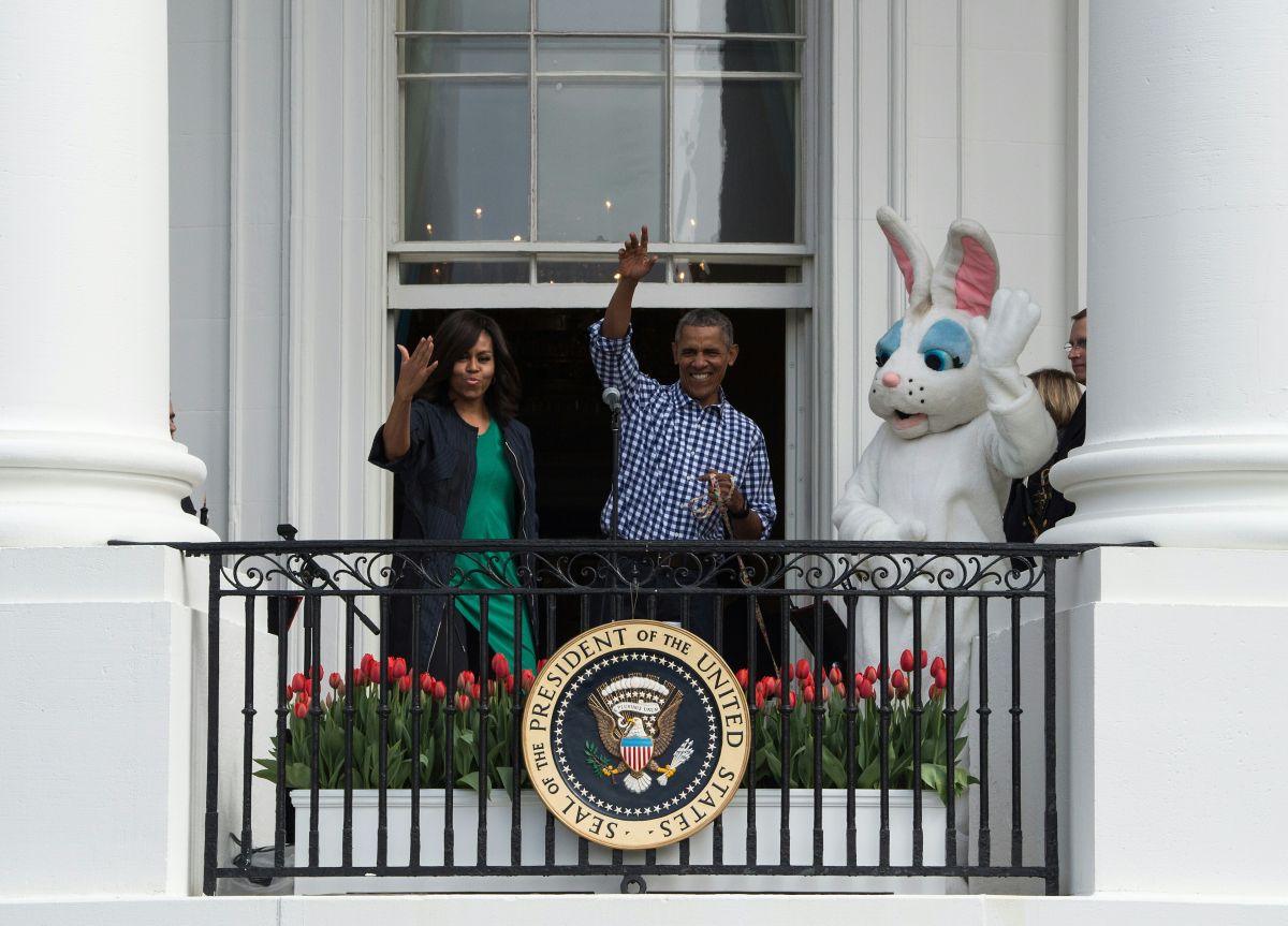 US-POLITICS-EASTER-WHITEHOUSE