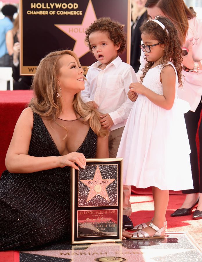 Mariah Carey receives star on the Walk of Fame
