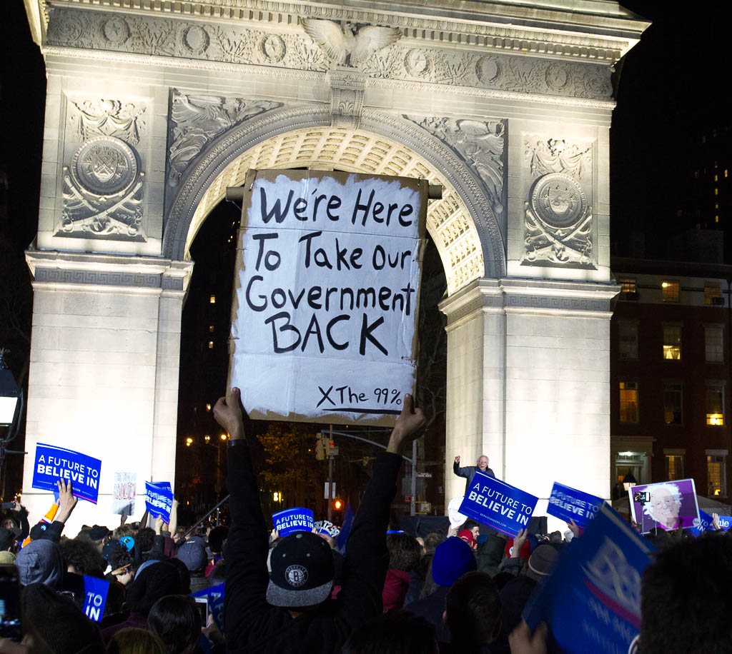 emoji, presidential candidates, bernie sanders rally