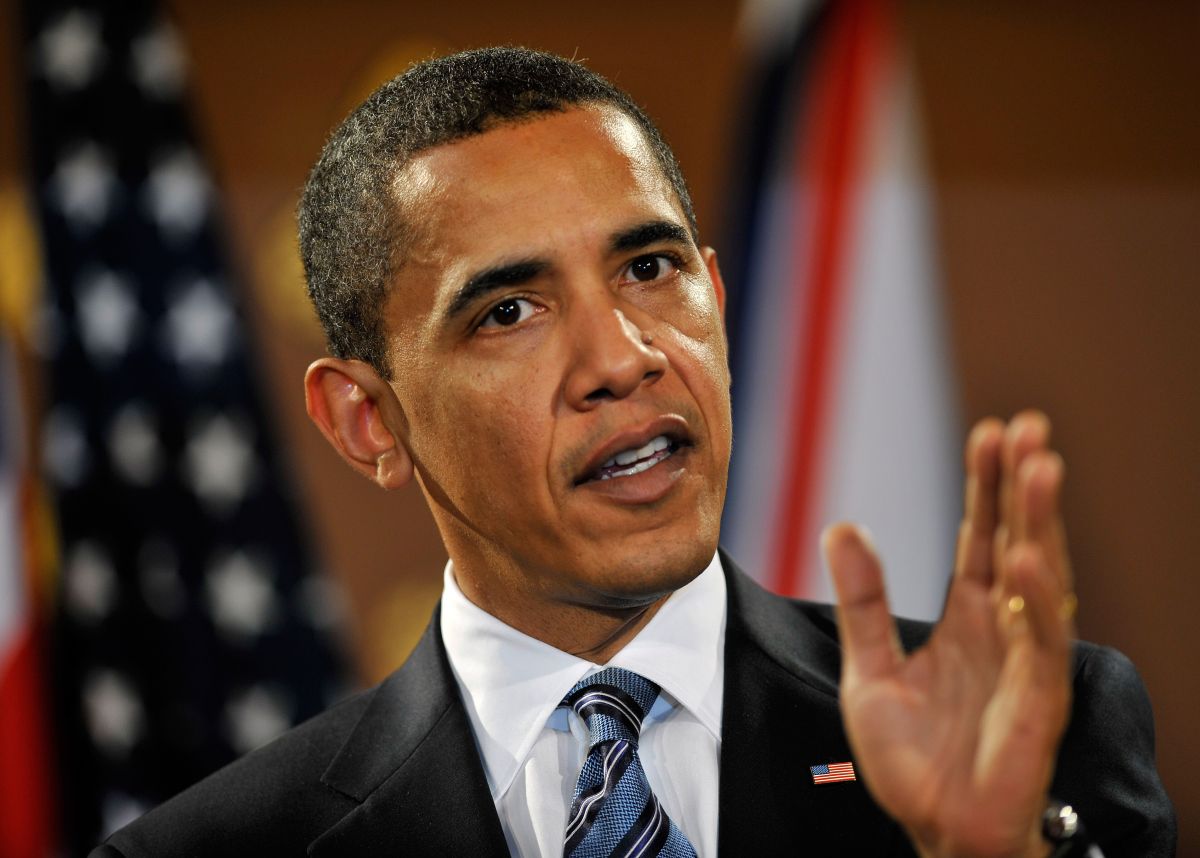 Gordon Brown & President Obama Hold Talks In Foreign & Commonwealth Office