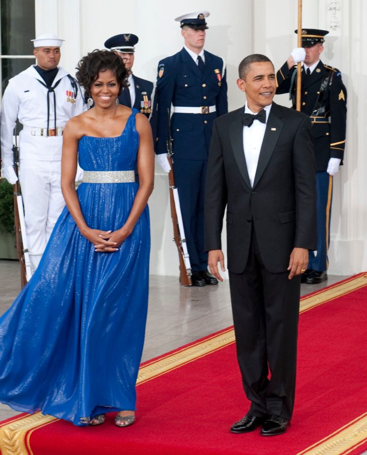 Michelle and Barack host a State Dinner