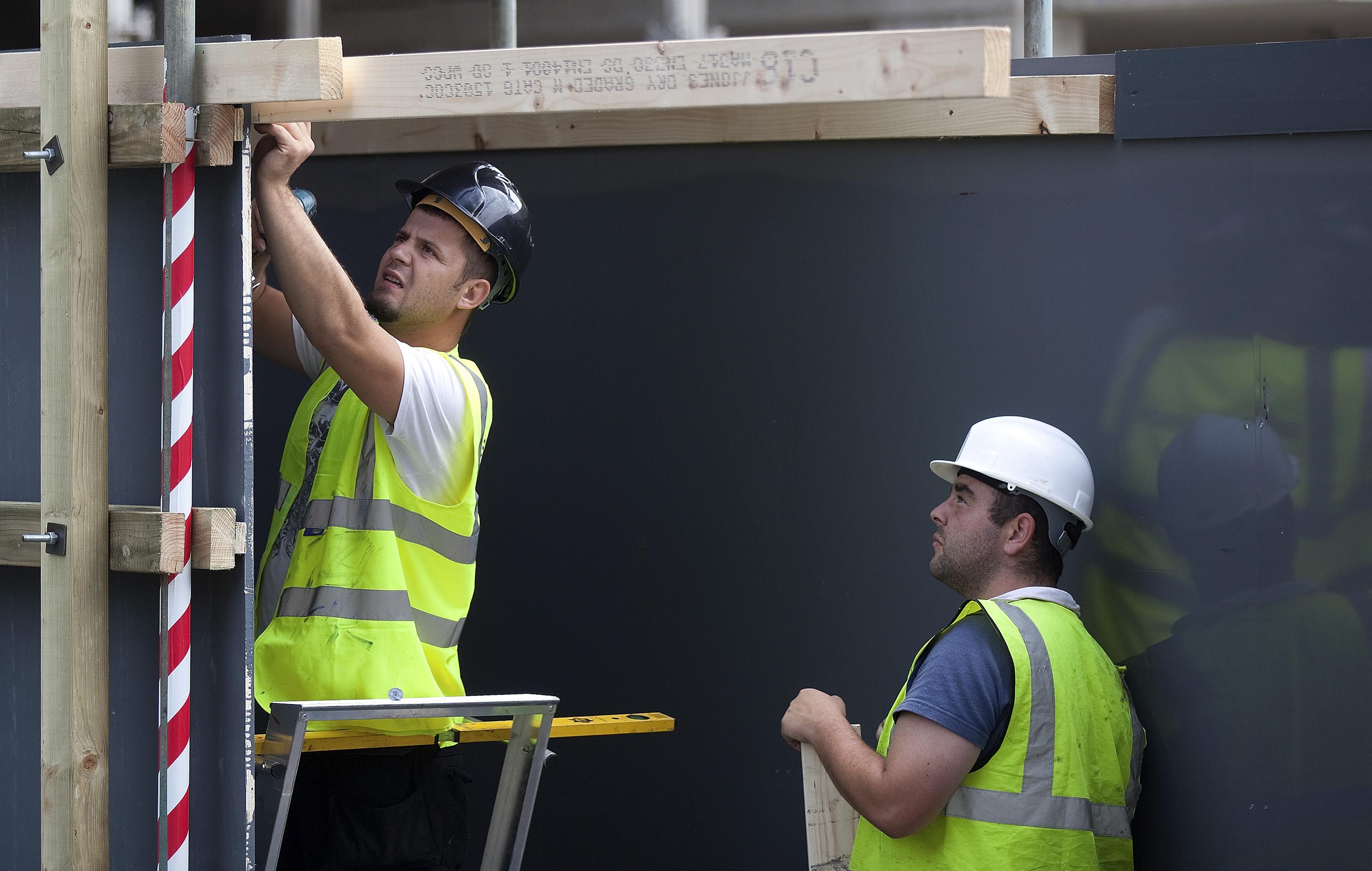 Construction Work At A Berkeley Group Building Site