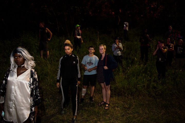 Activists Hold March Protesting Police Shooting Of Philando Castile