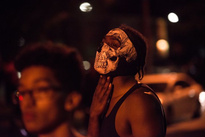 Activists Hold March Protesting Police Shooting Of Philando Castile