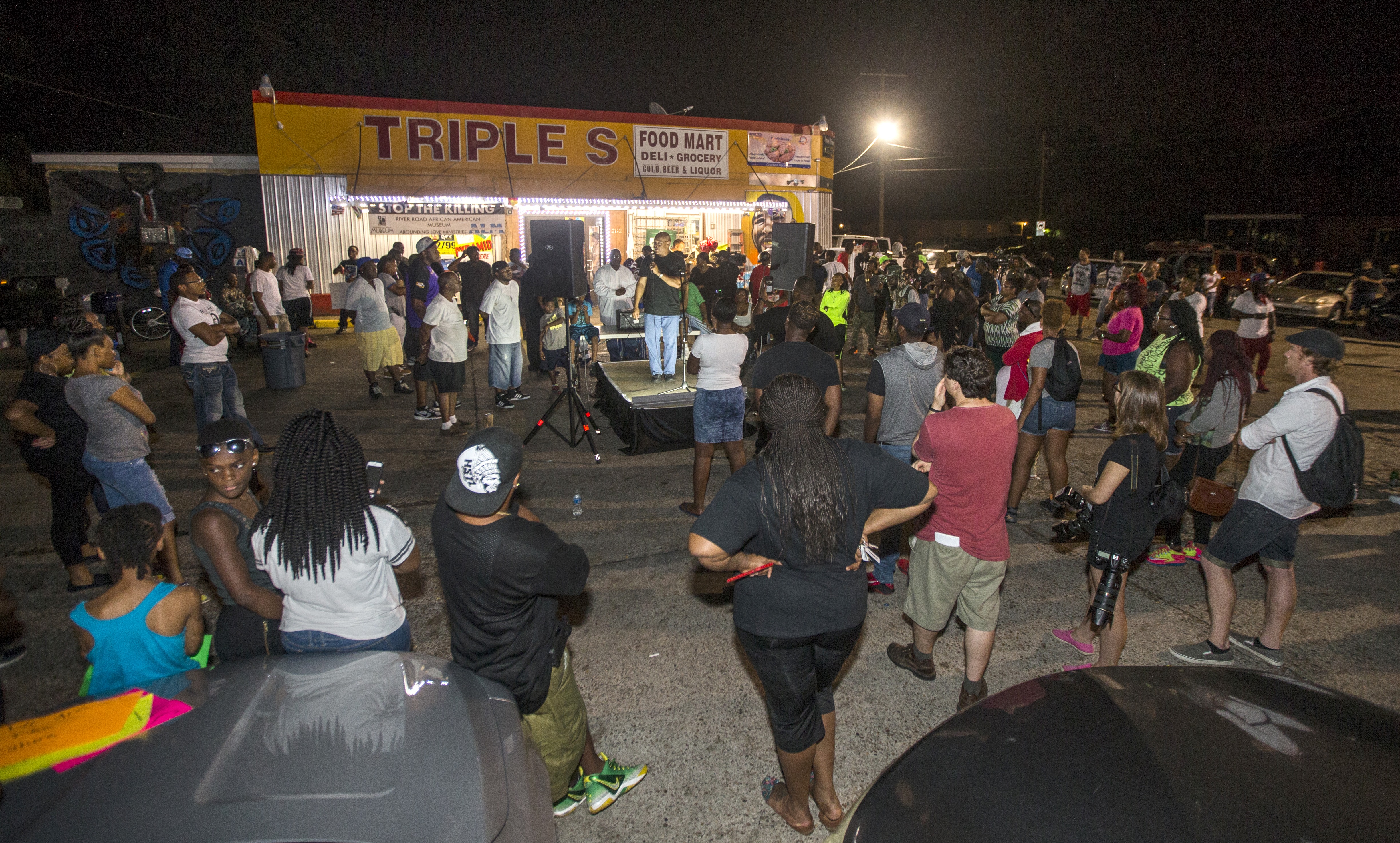 Protests Continue In Baton Rouge After Police Shooting Death Of Alton Sterling