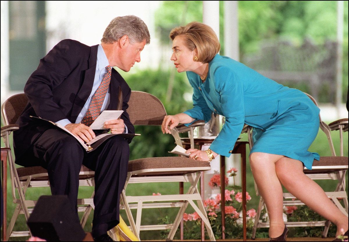 US First Lady Hillary Clinton in a picture taken 2