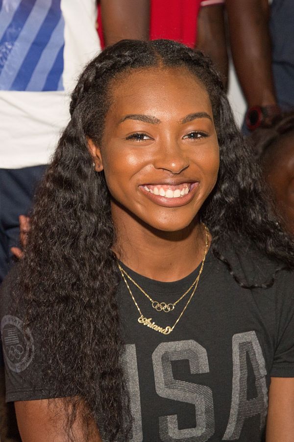 United Airlines Celebrates Team USA As Over 85 U.S. Athletes Get Ready To Board Their Flight At George Bush Intercontinental Airport In Houston on August 3, 2016, En route To Rio To Chase Their Dreams Of Winning Olympic Gold