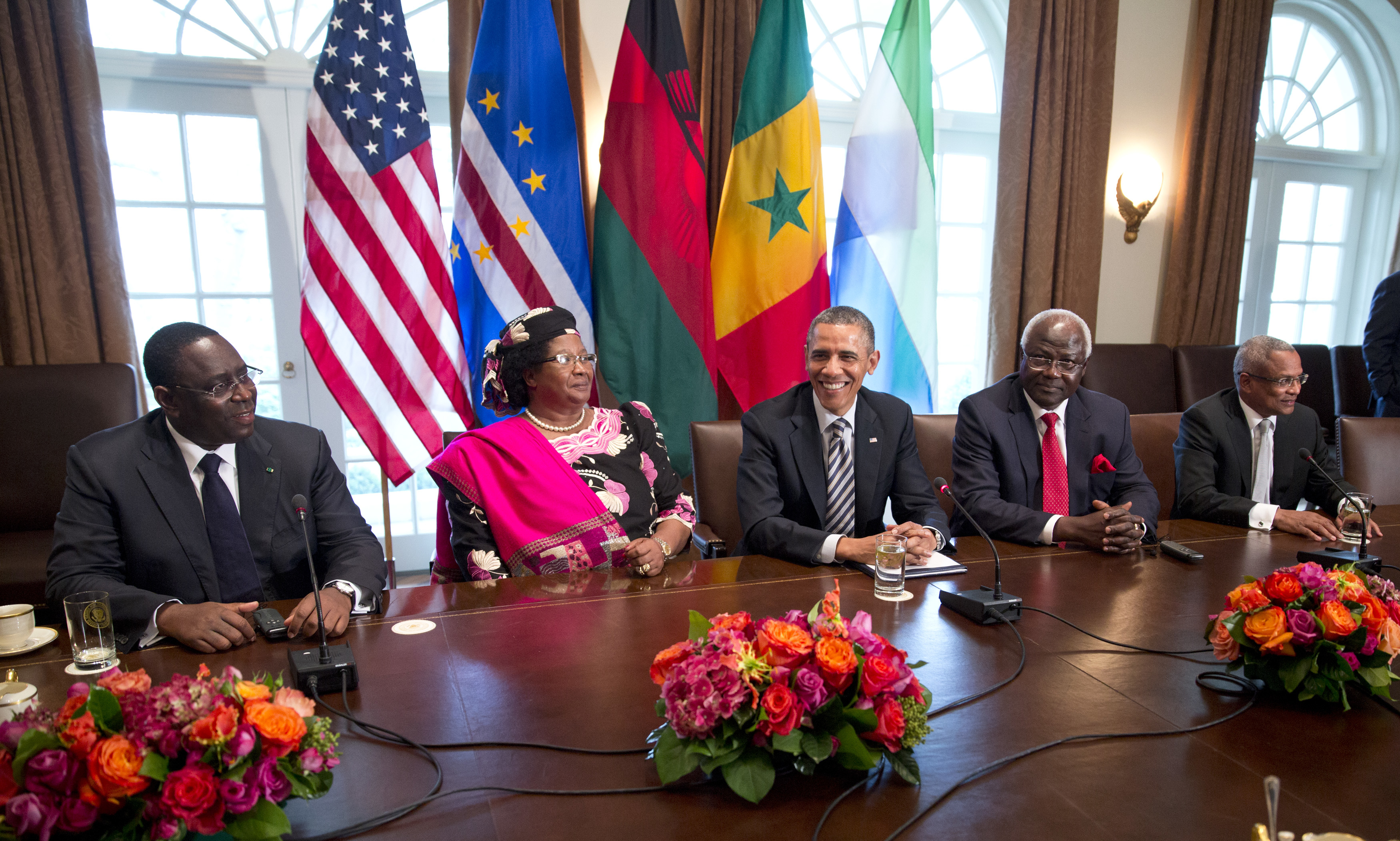 USA - Obama Meets with African Leaders