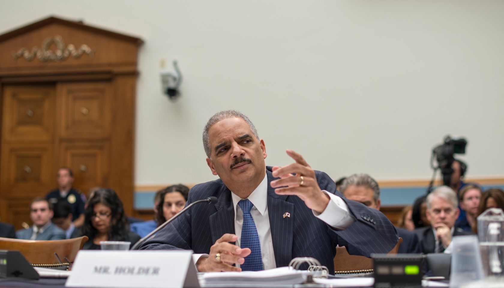 Holder testifies on Cap Hill