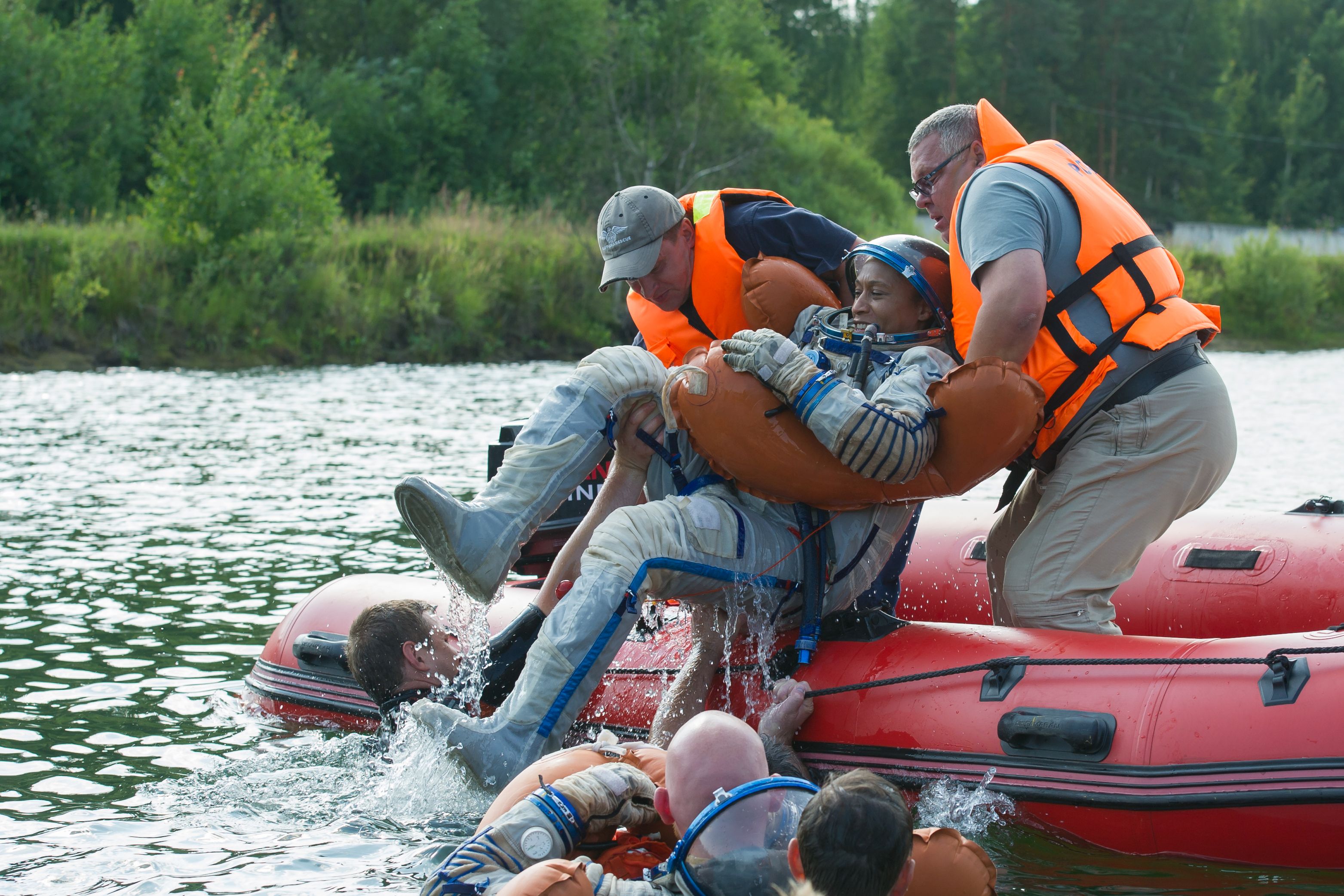 RUSSIA-US-SPACE-ISS-TRAINING