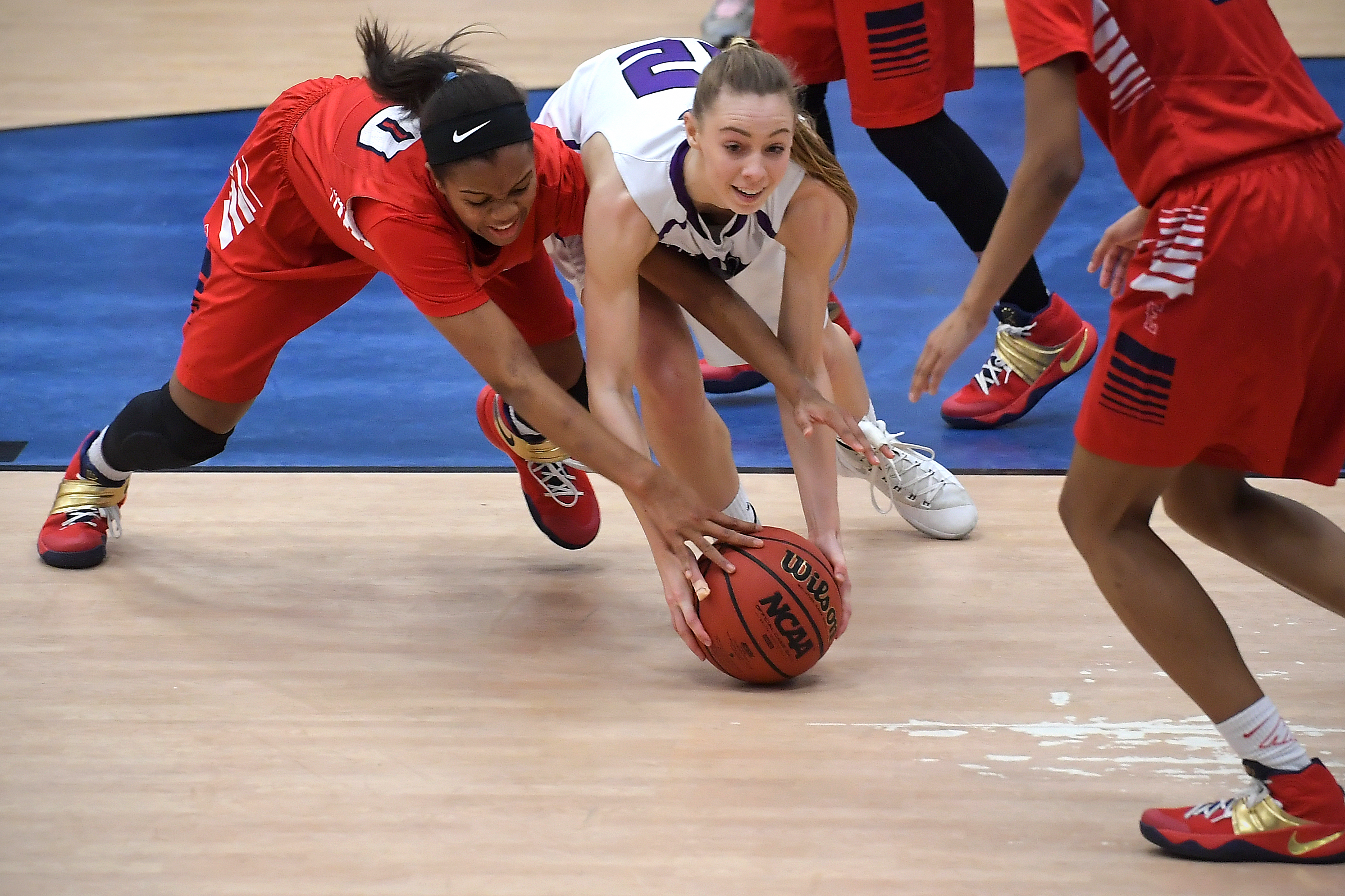 Girls' basketball semifinal at the Rebel Round Ball Holiday Classic: Edison vs. Chantilly