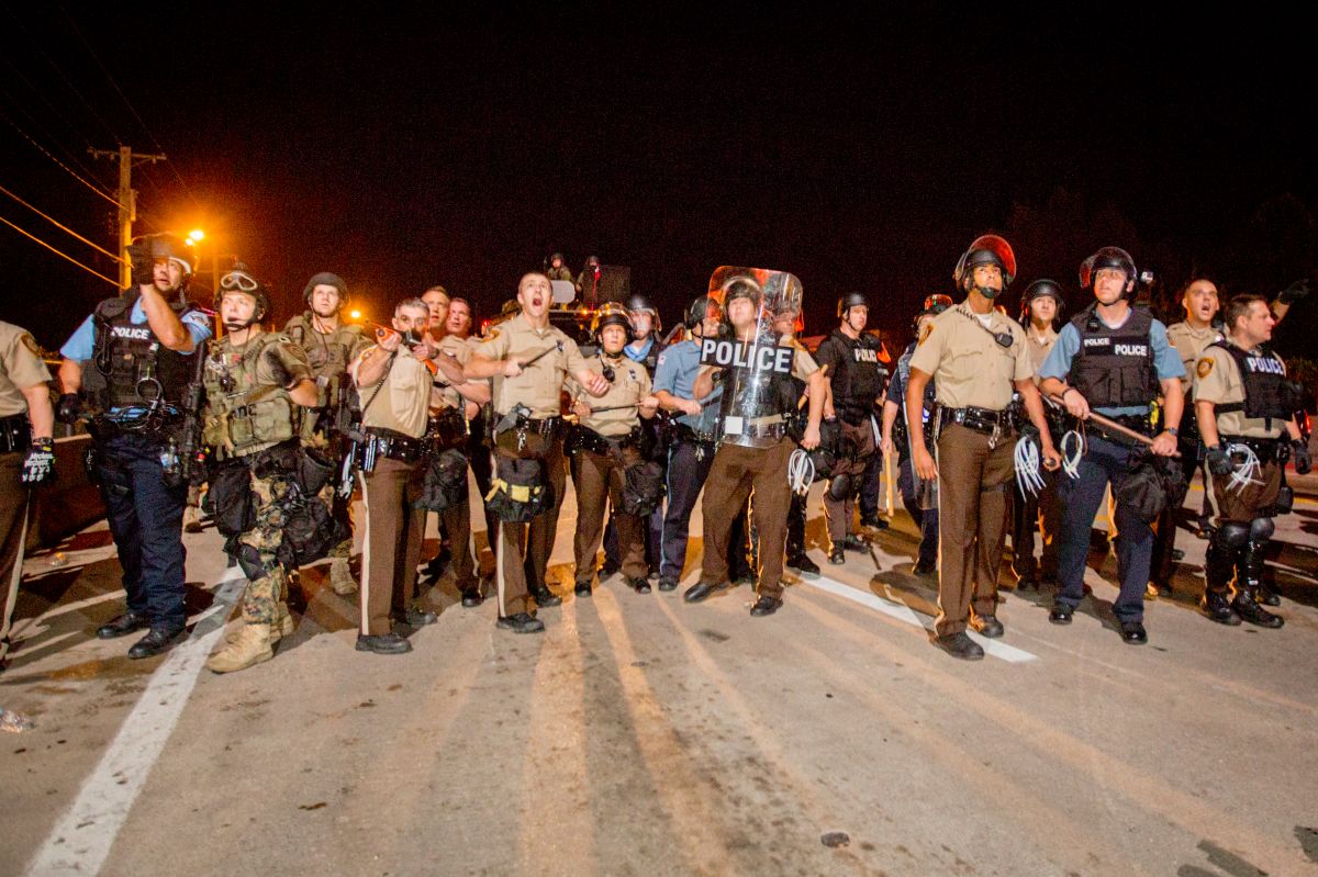 USA - Protests in Ferguson