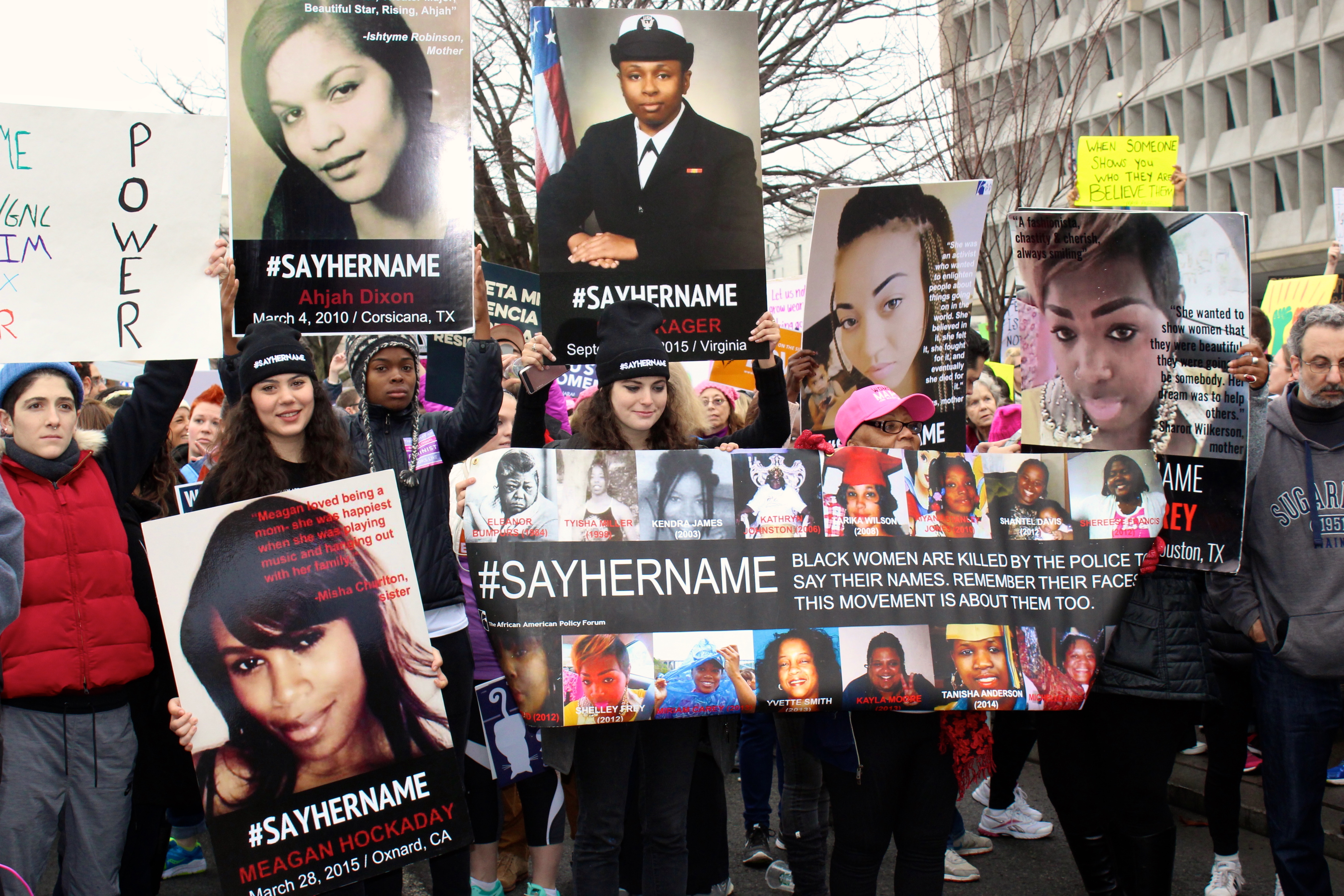Say Her Name Protest March