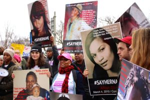 Say Her Name Protest March