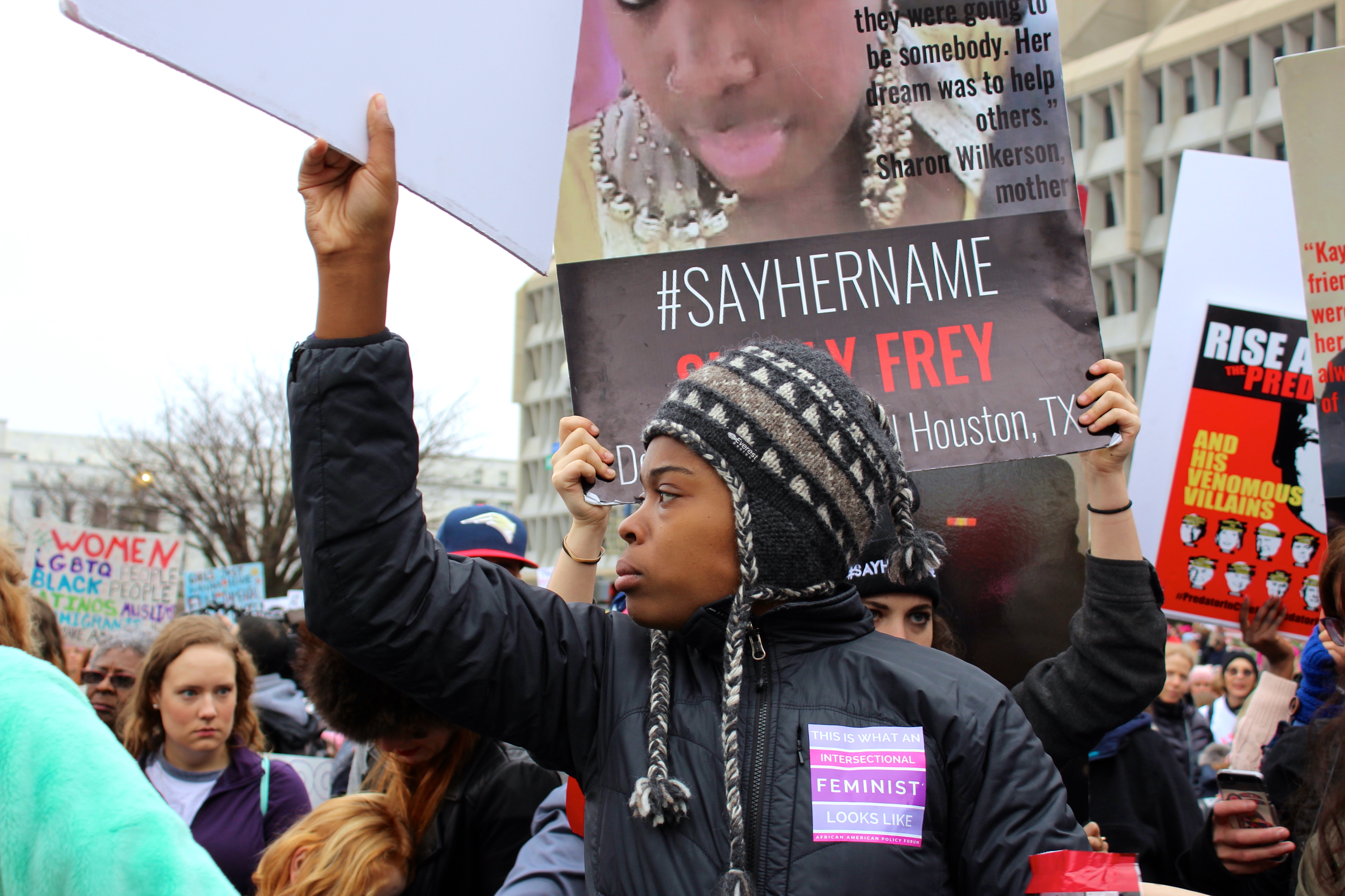 #SayHerName Protest March
